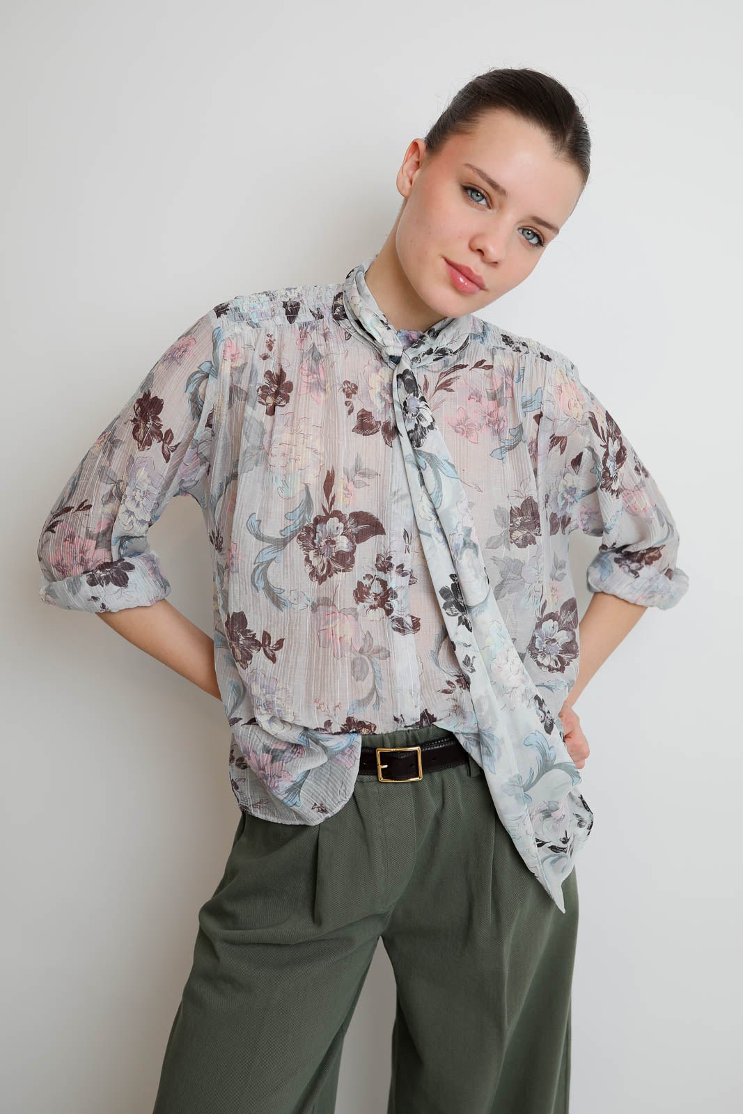 Forte-Forte_Bluse Peonia My Love in Glicine