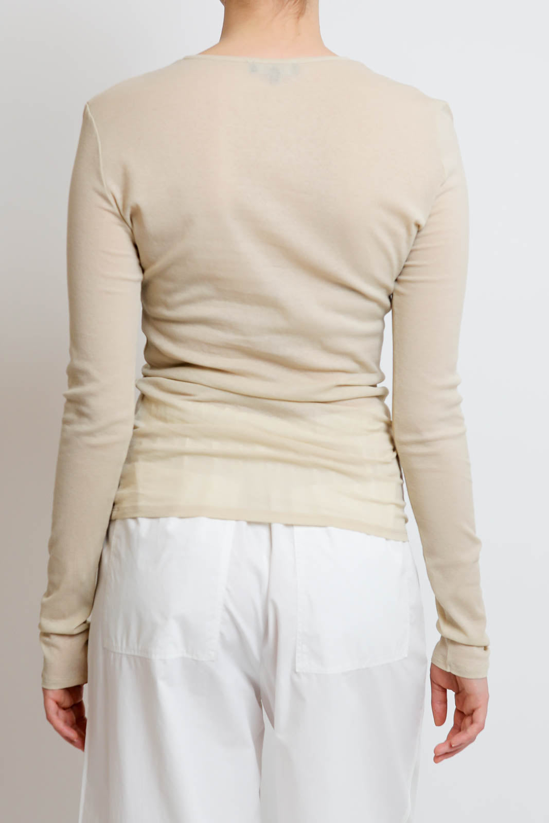 Soeur_Langarm-Shirt Isabella in Ecru