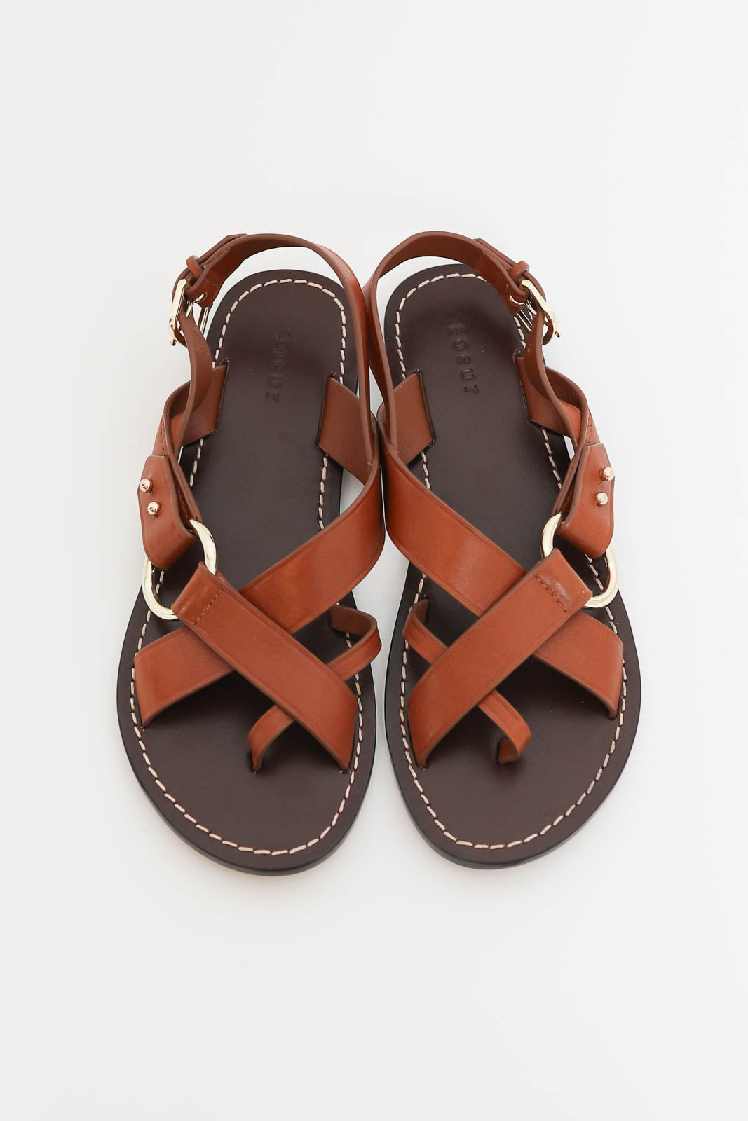 Soeur, Sandalen Florence in Cognac