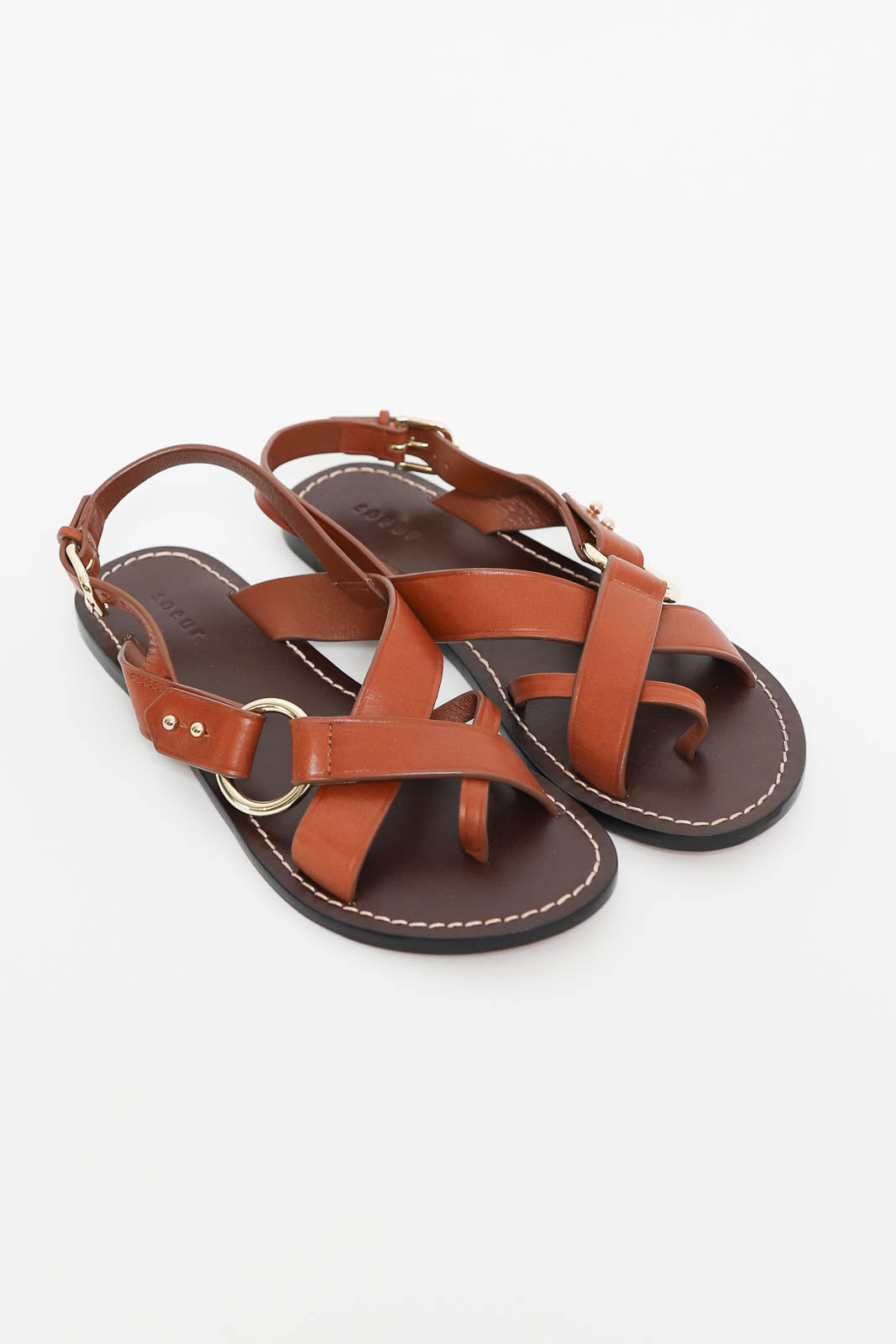 Soeur, Sandalen Florence in Cognac