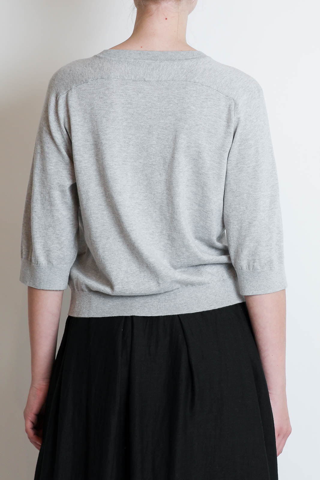 Cardigan Cash in Light Grey Melange