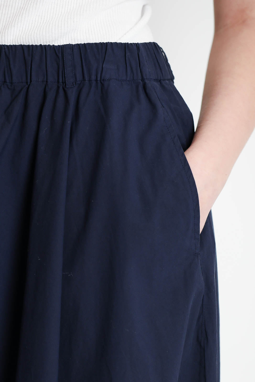 Zenggi, Rock Poplin Wide in Indigo