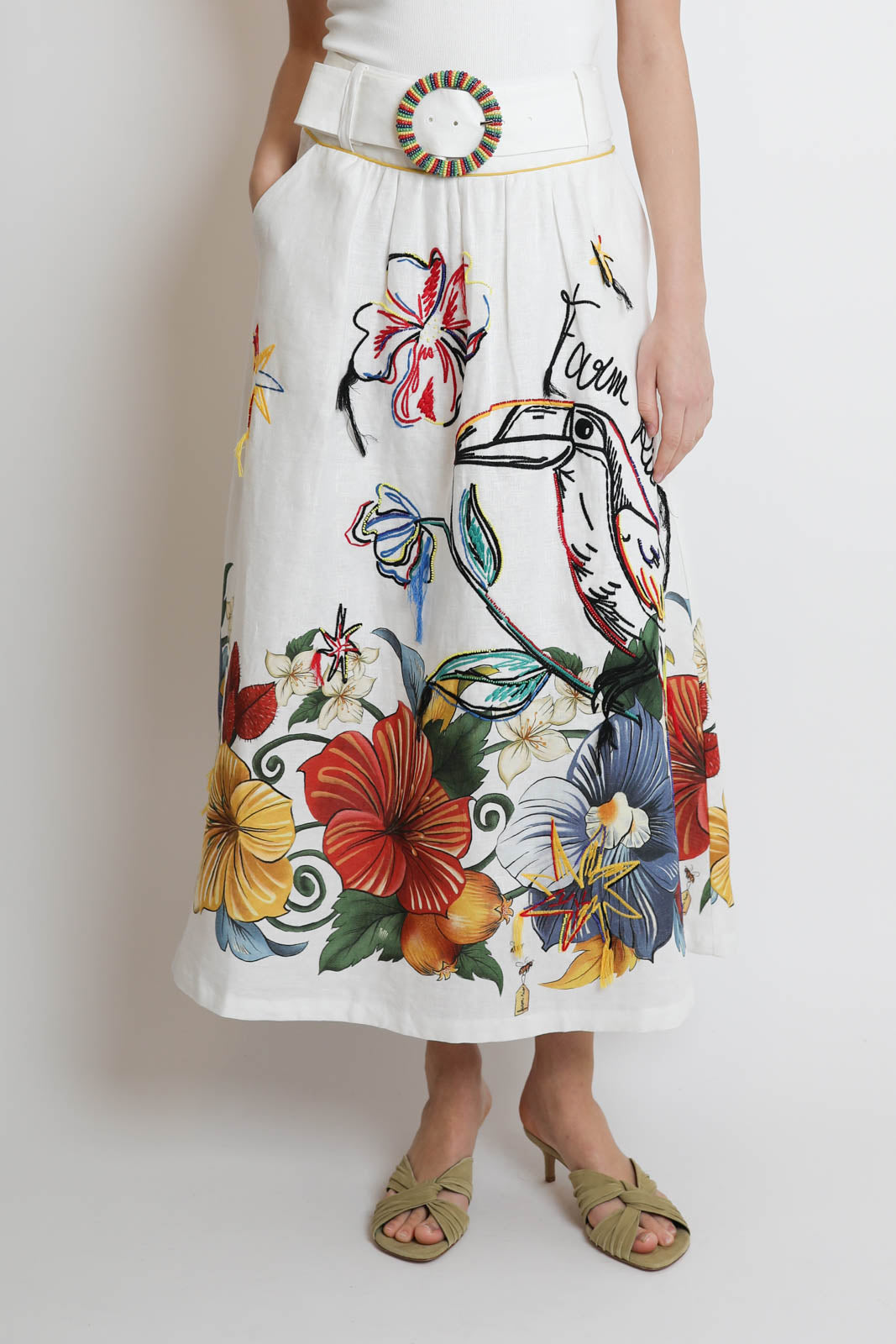 Farm Rio, Rock Tropi in Off-White