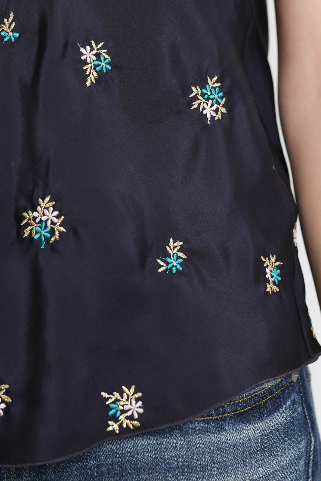 Forte-Forte, Top Petites Fleurs in Midnight