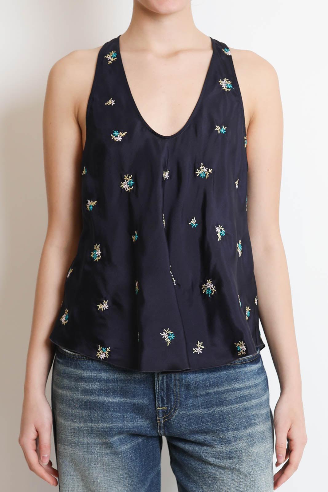 Forte-Forte, Top Petites Fleurs in Midnight