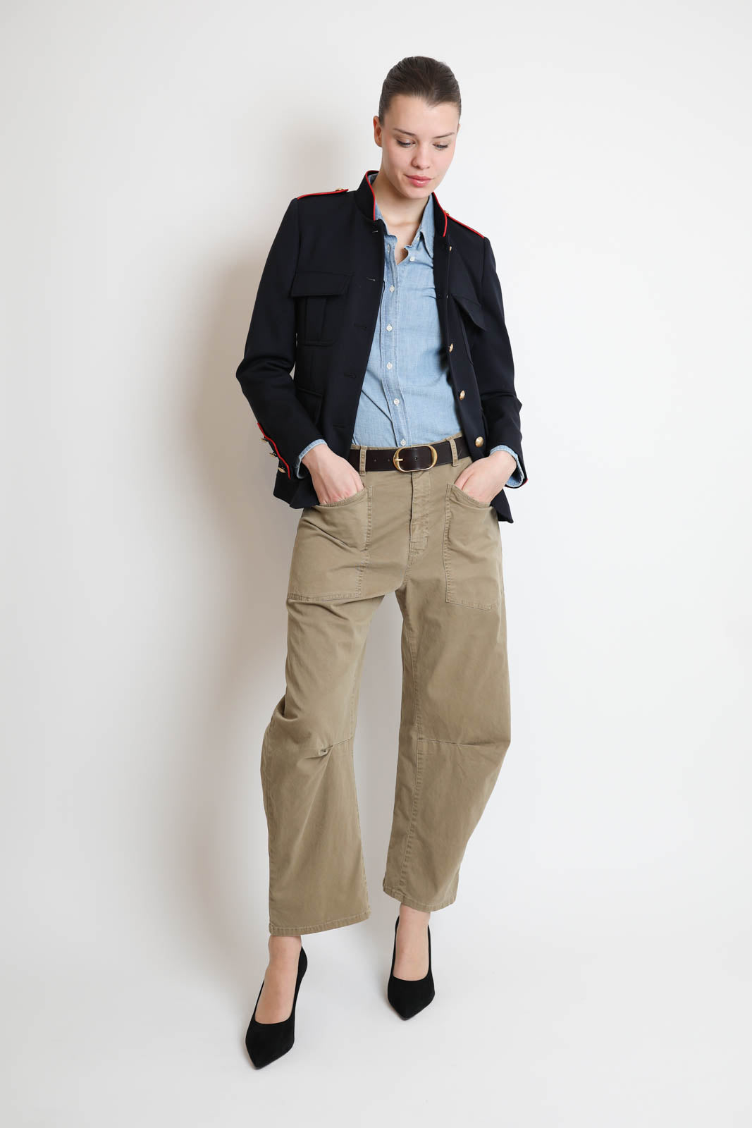 Nili Lotan, Blazer Silas in Midnight