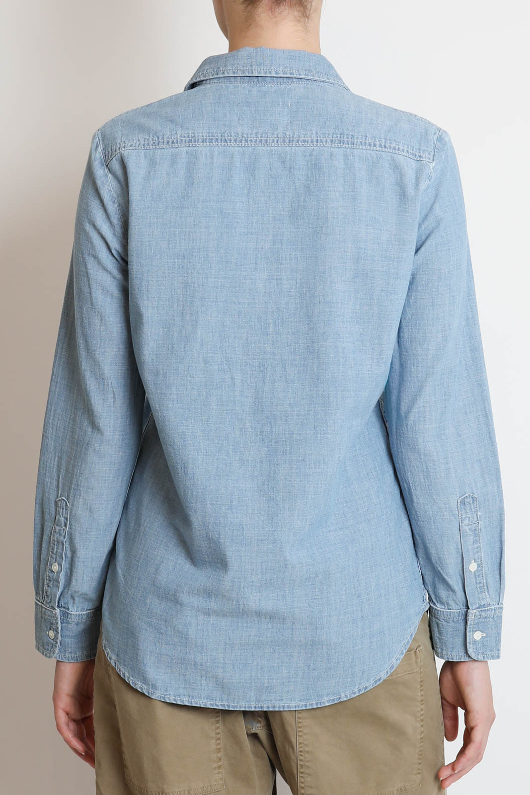 Nili Lotan, Bluse Monti in Chambray
