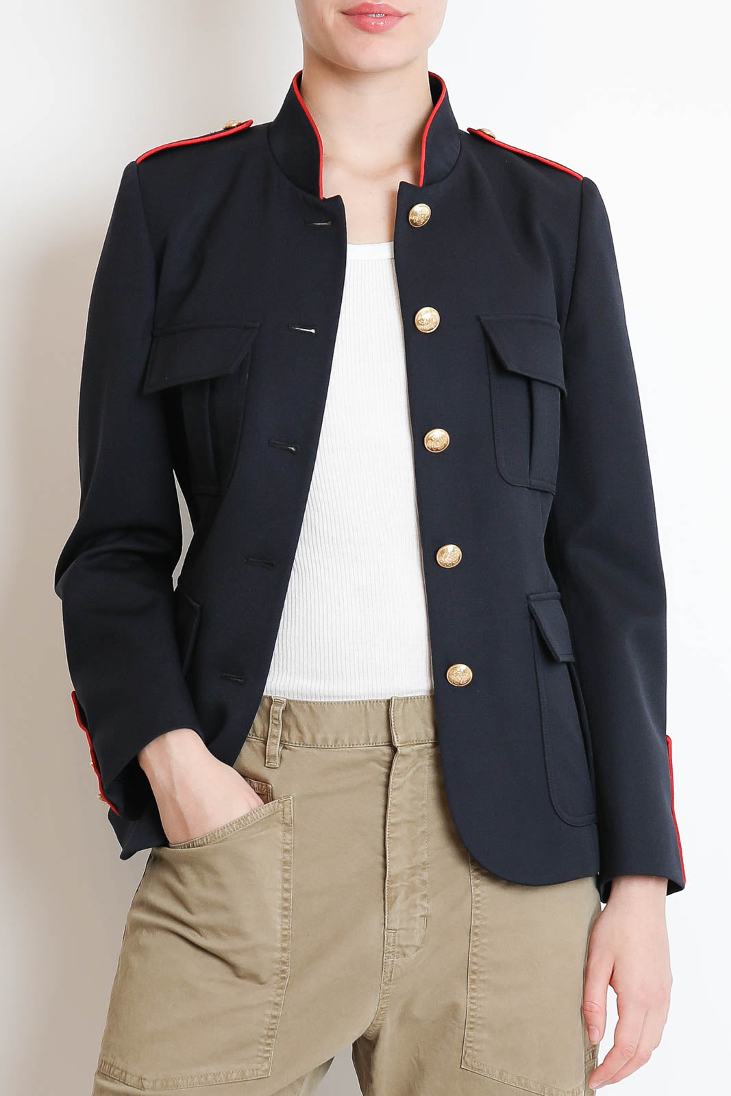 Nili Lotan, Blazer Silas in Midnight