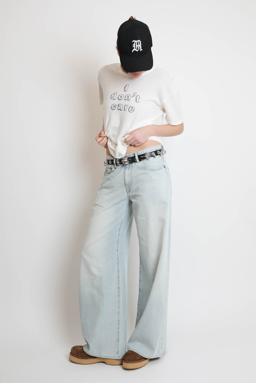 R13, Jeans D'Arcy Flare in Lennon Blue