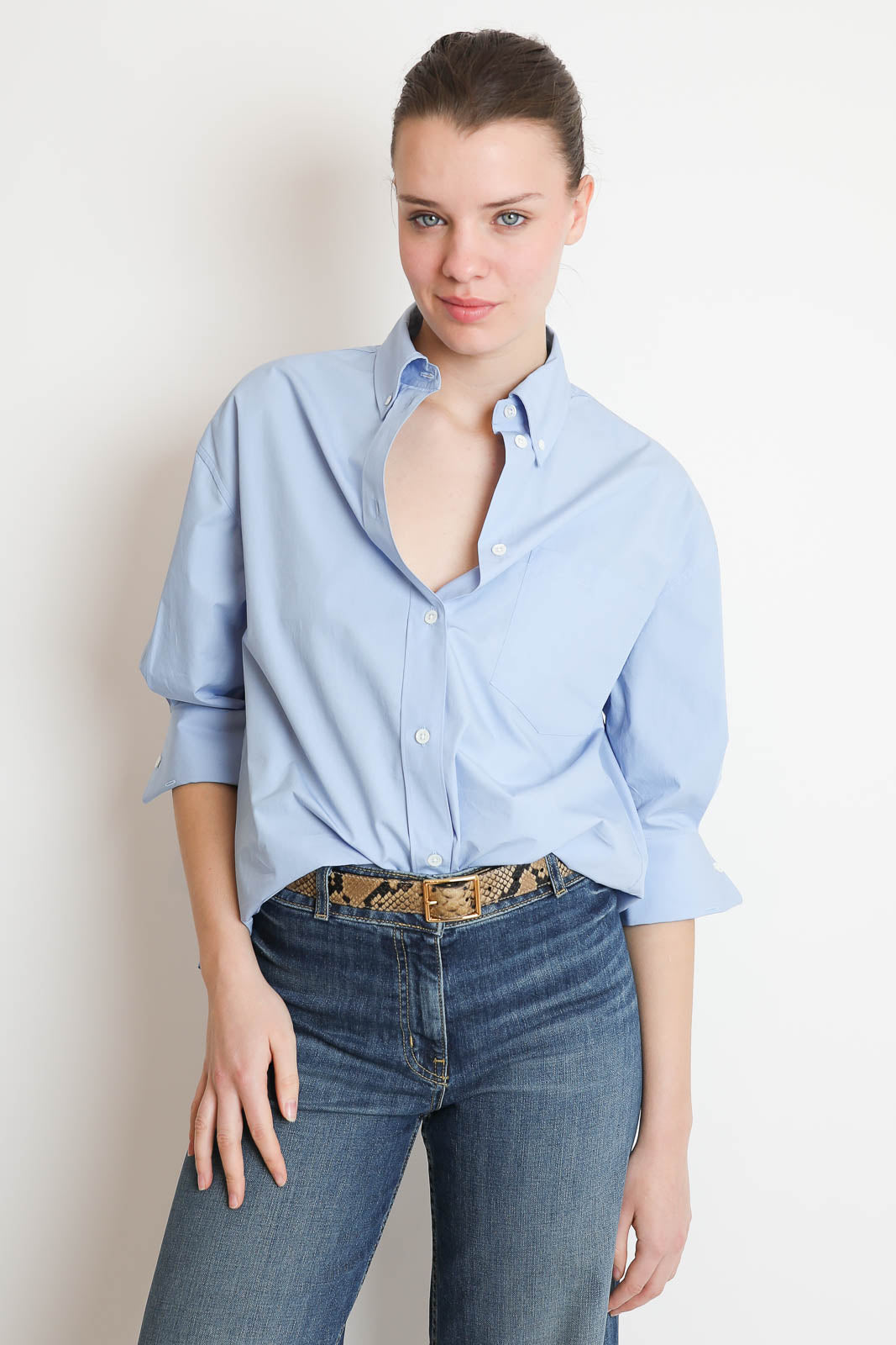 Laurence Bras, Bluse Ricka in Light Blue