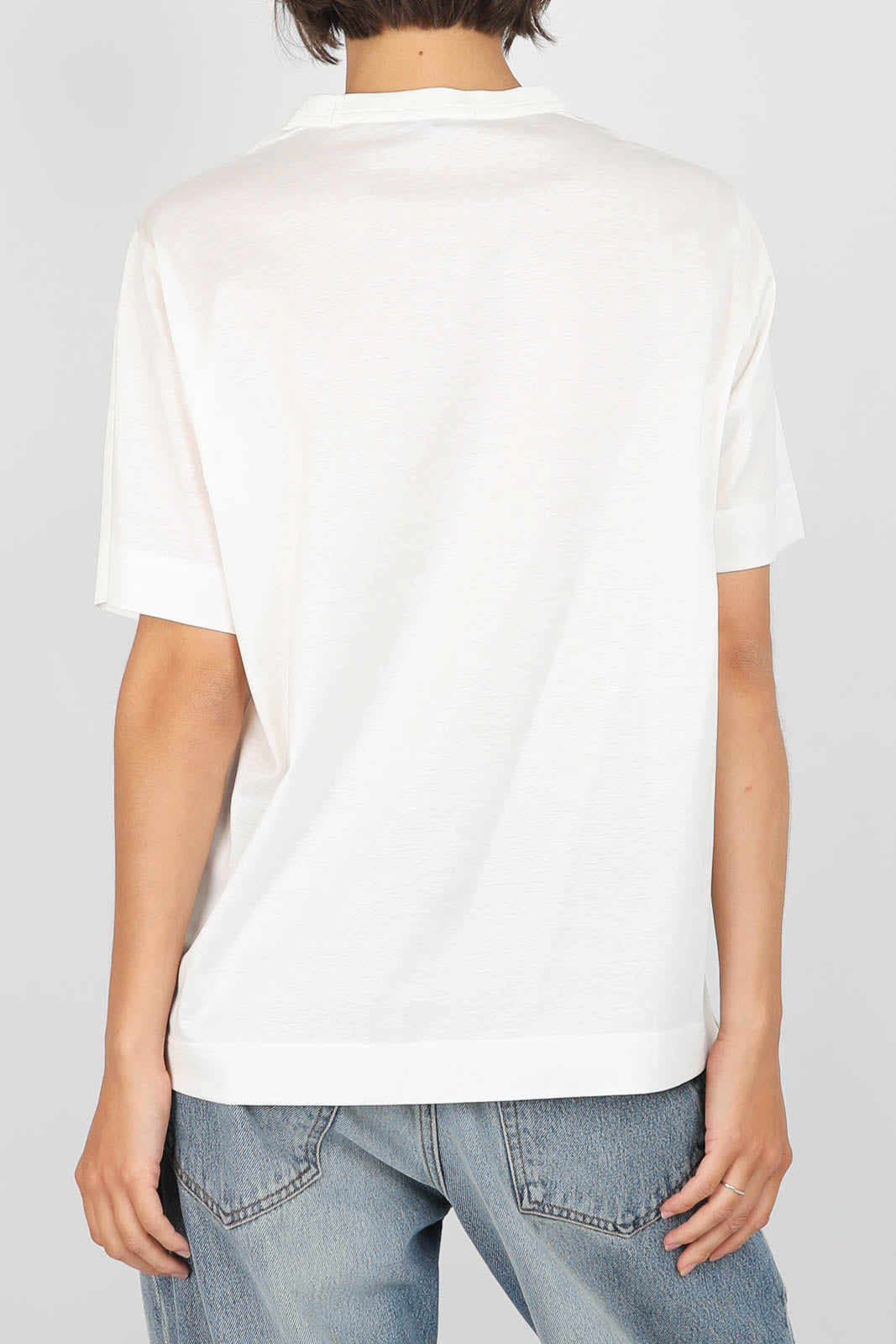 T-Shirt Basic in Weiss