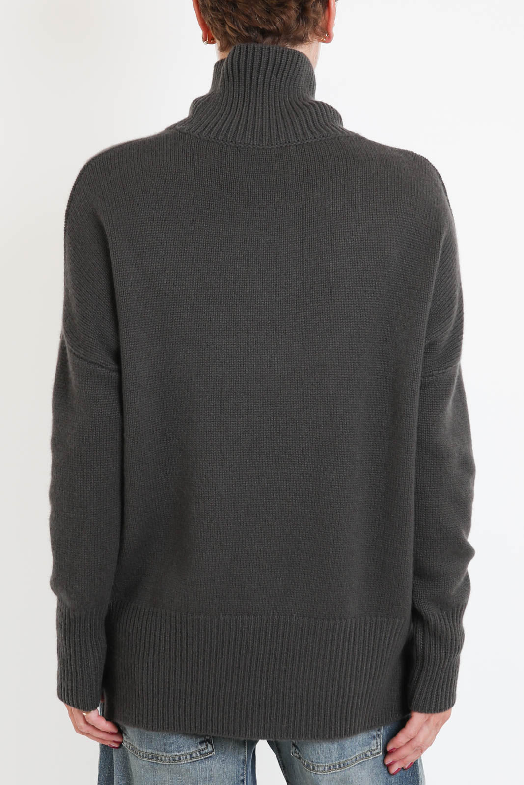 Lisa Yang, Pullover Heidi in Dark Fern
