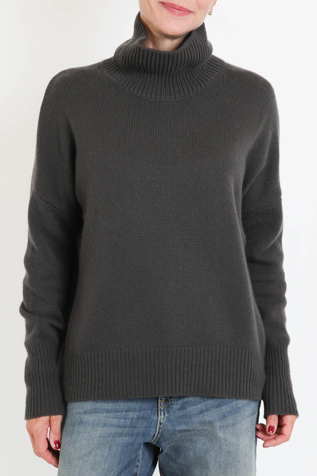 Lisa Yang, Pullover Heidi in Dark Fern