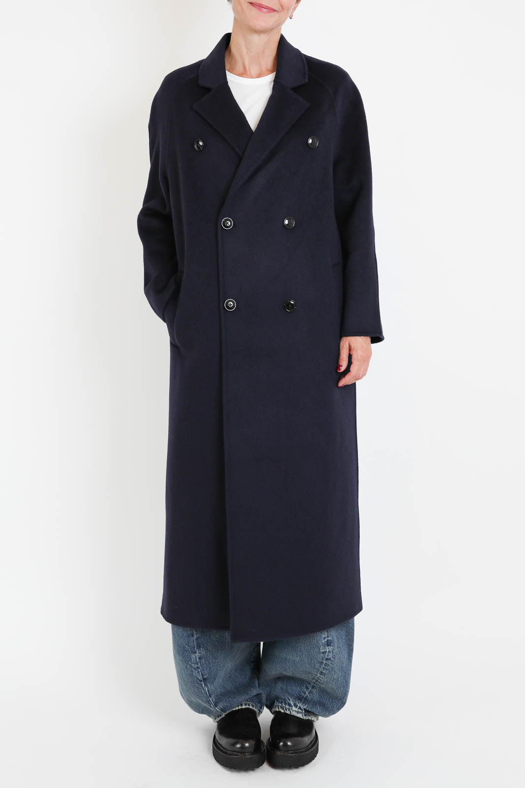 Loulou de Saison, Mantel Irvin in Navy Melange