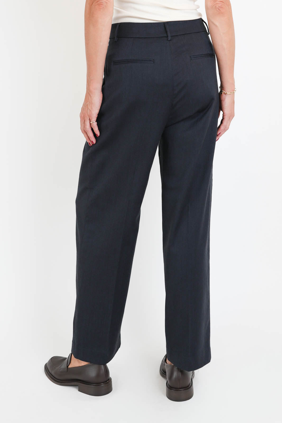  Pomandère, Hose aus Wolle in Dark Blue