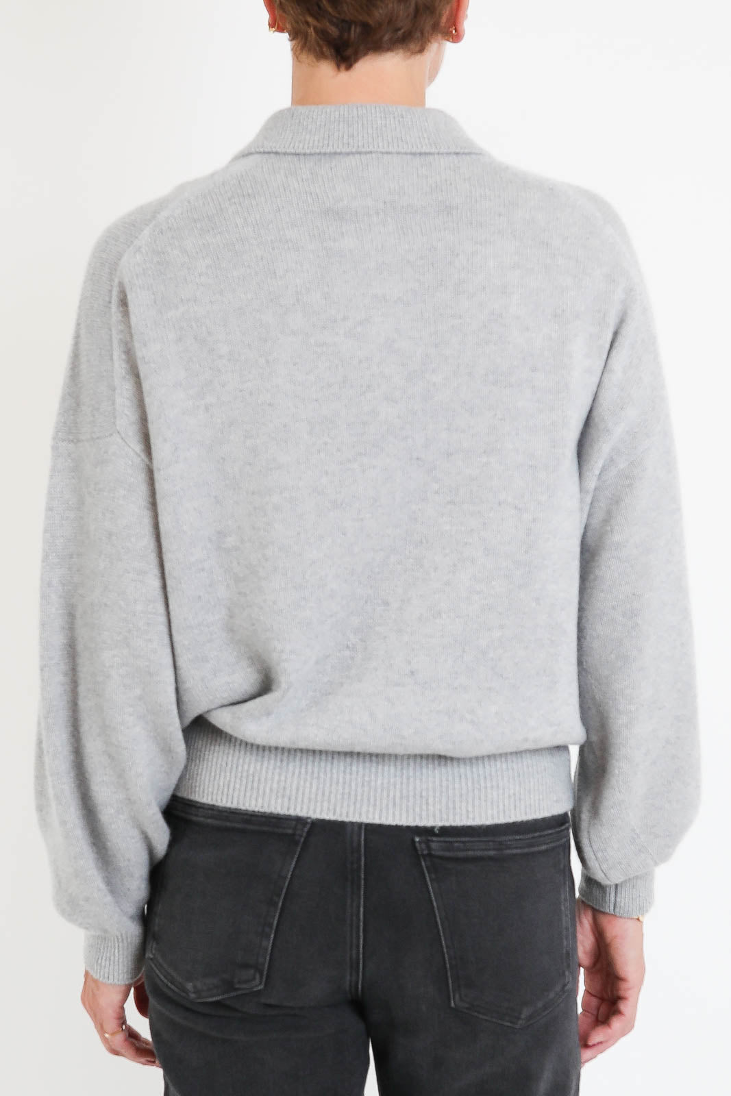 Lisa Yang, Pullover Etta in Dove Grey
