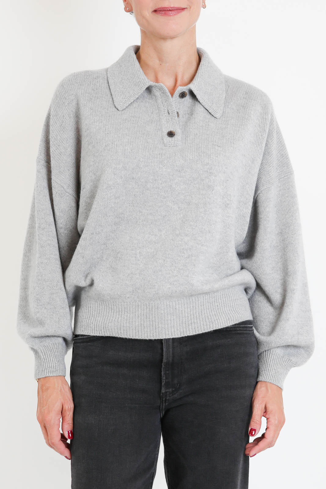 Lisa Yang, Pullover Etta in Dove Grey