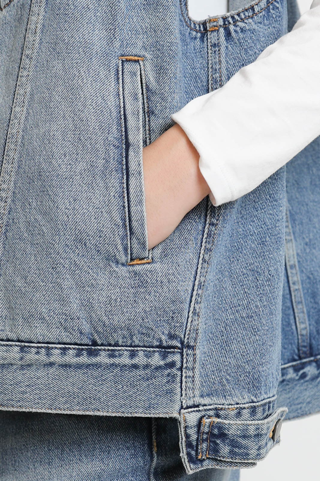 Haikure, Gilet Janette in Nordic Blue