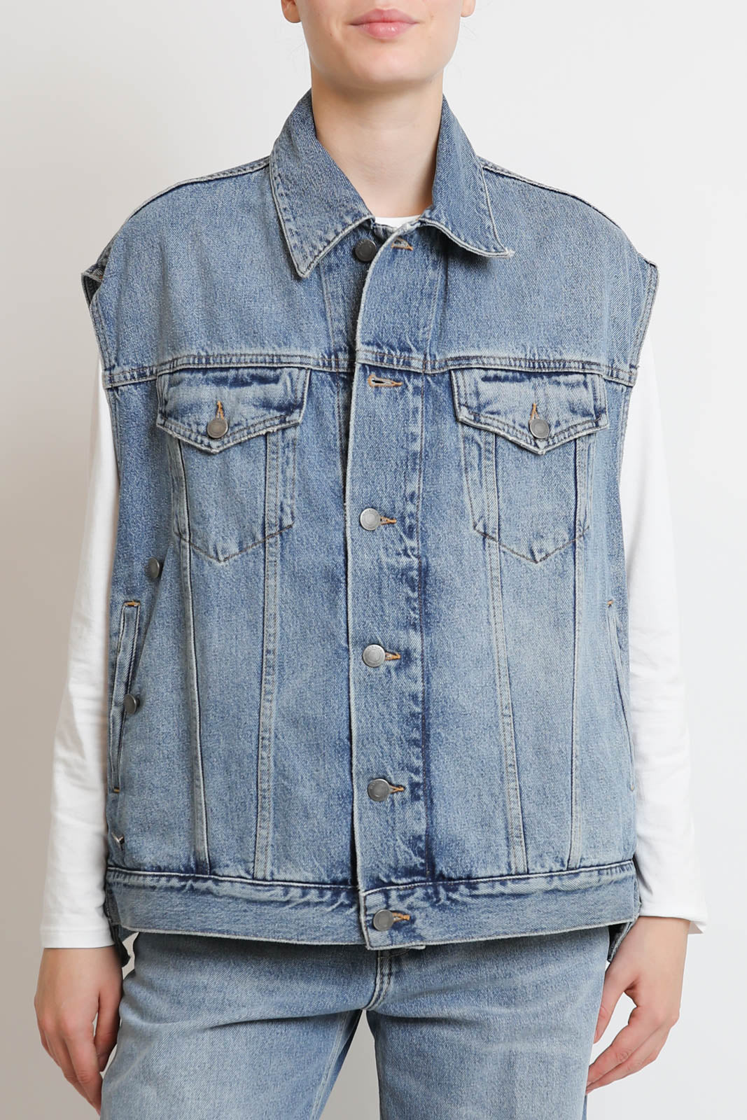 Haikure, Gilet Janette in Nordic Blue