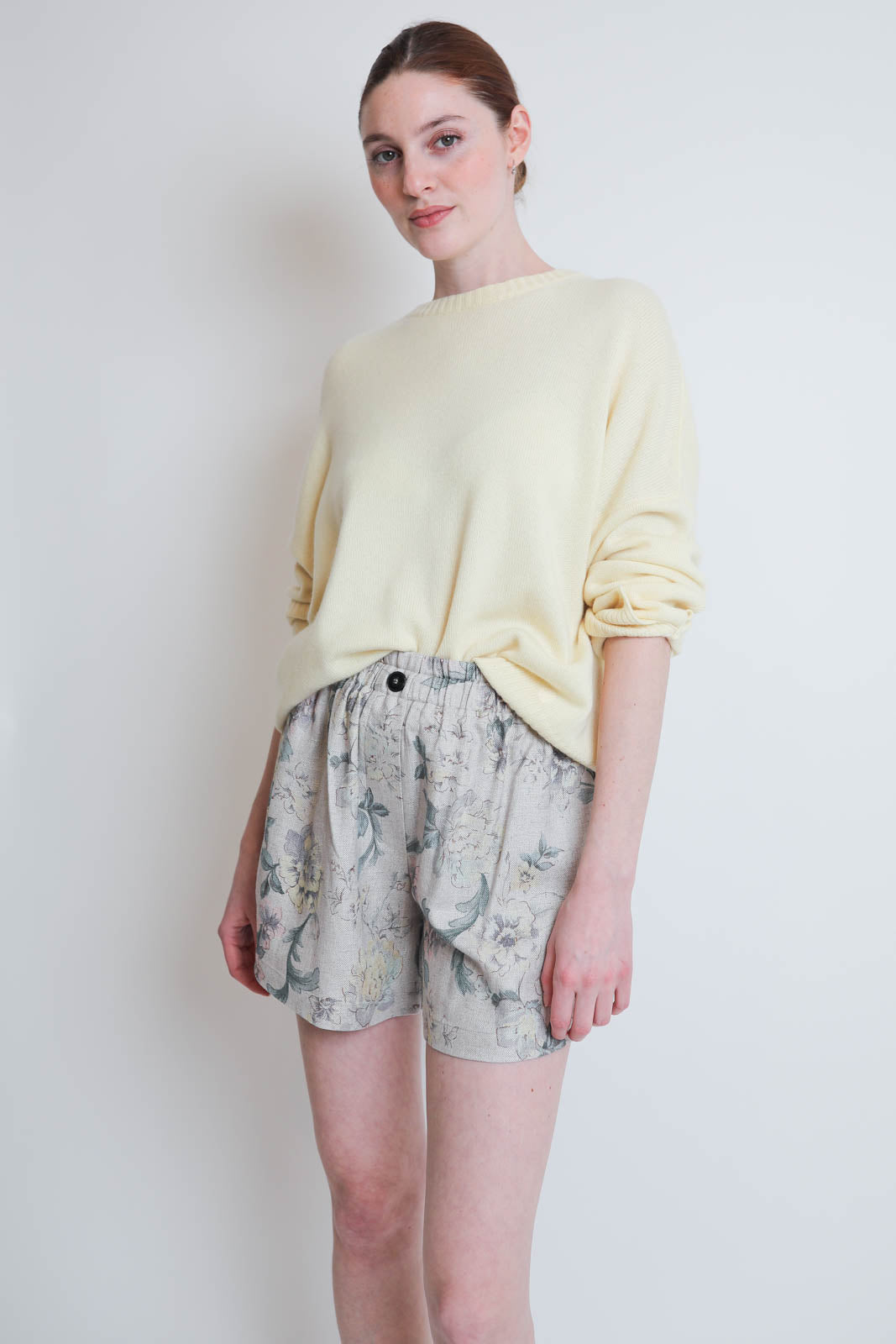 Forte-Forte, Shorts Peonia My Love in Glicine