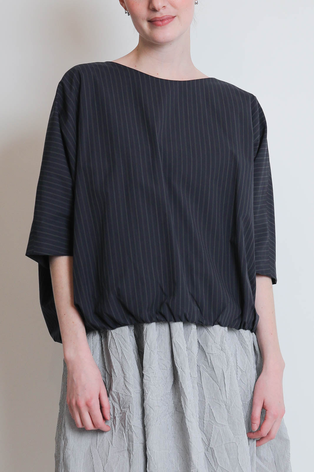 Apuntob, Top aus Baumwolle in Abyss