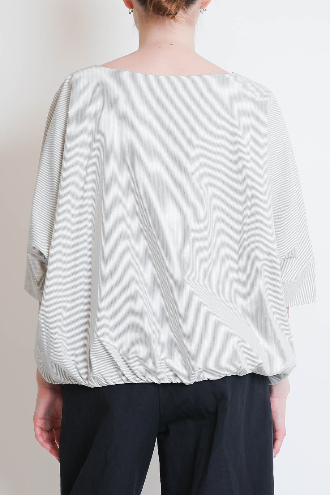 Apunto, Top aus Baumwolle in Meringue