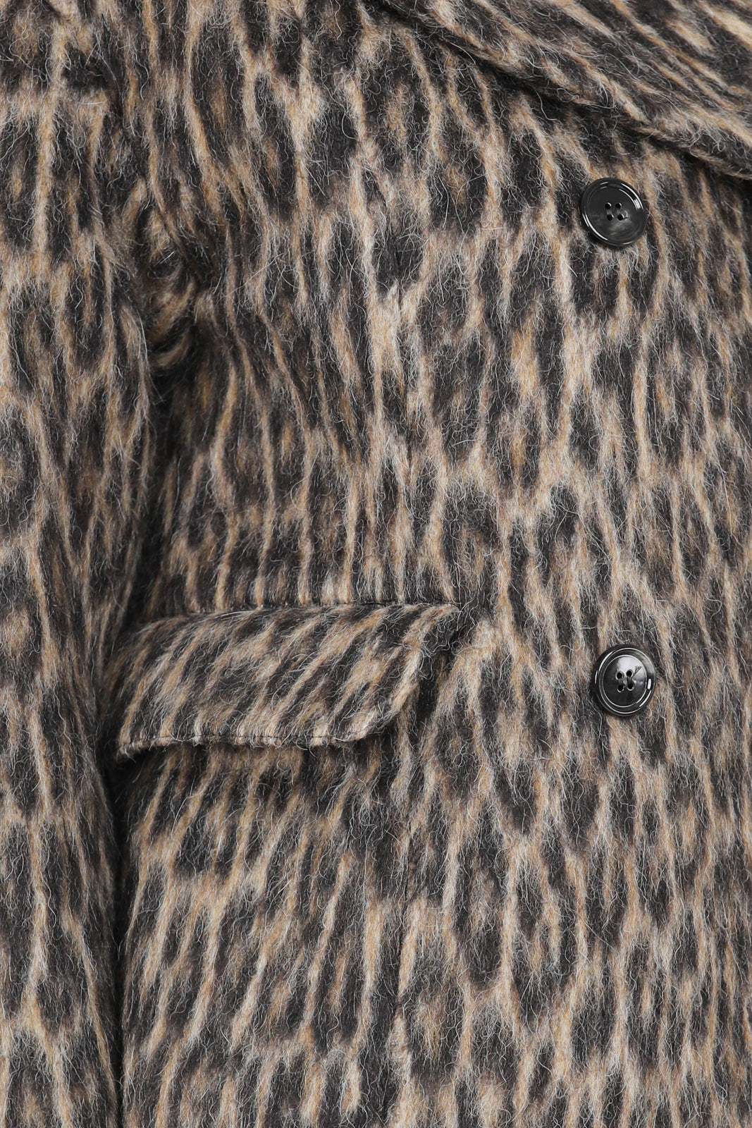 Jacke Ebby in Leopard Print