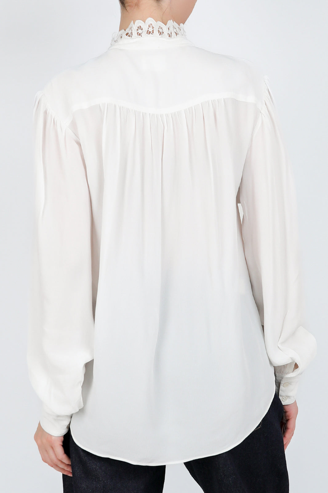 Bluse Estela in Weiss