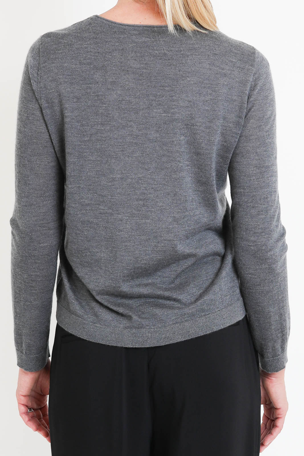 CO, Pullover Rolled in Grau