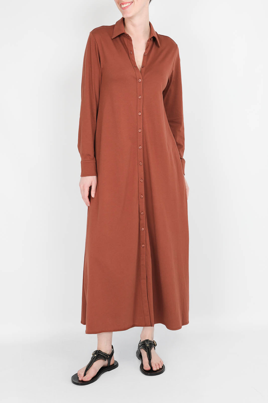 Kleid Elodie in Pecan