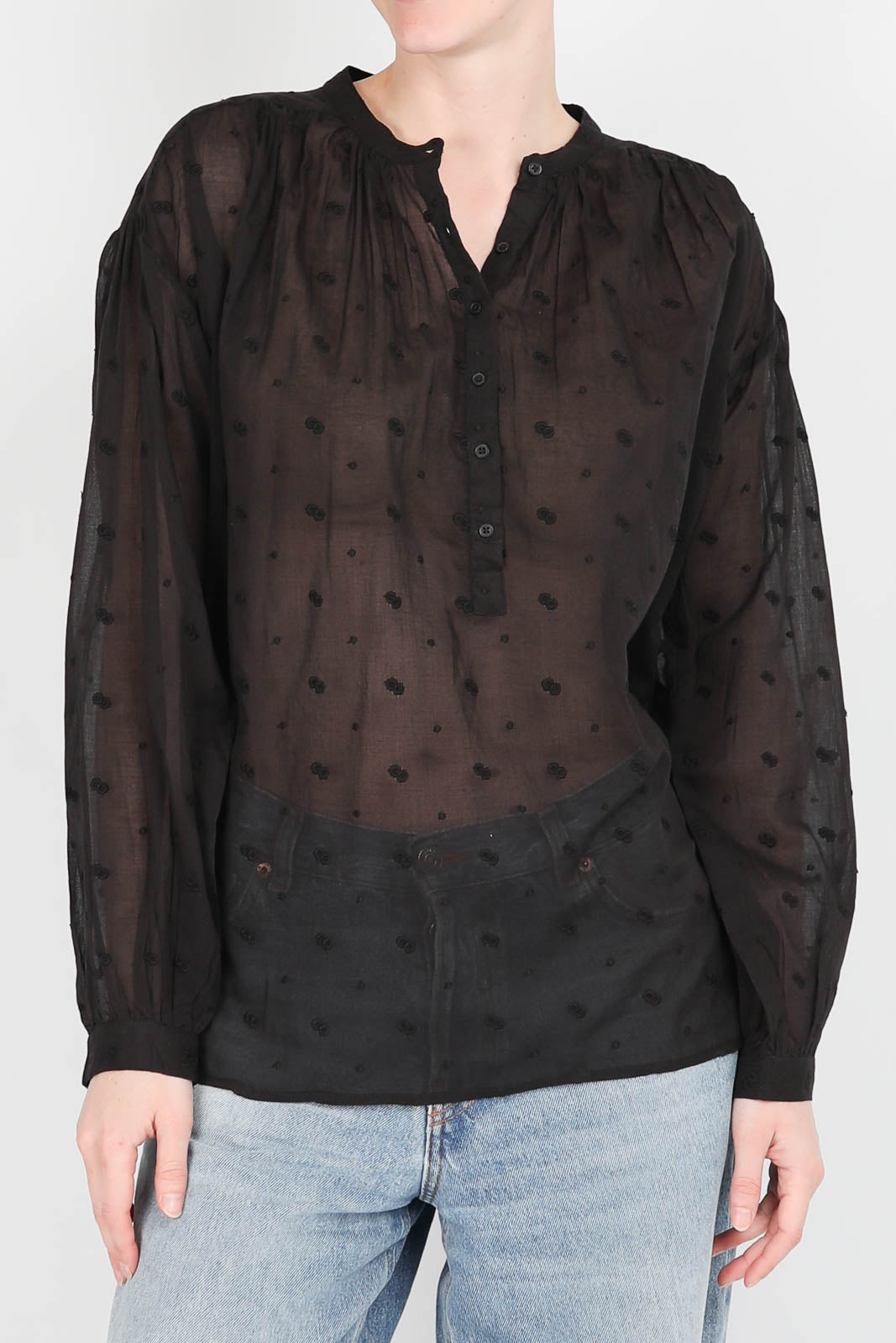 Bluse Neville in Schwarz