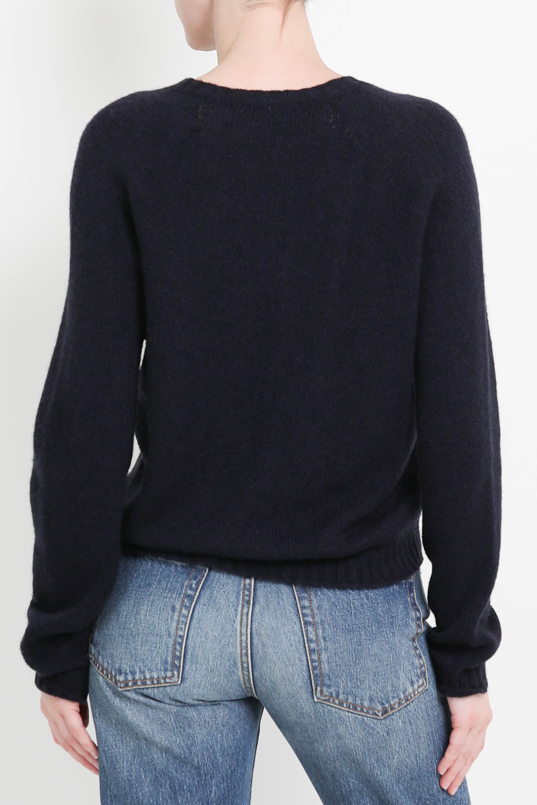 Roberto Collina, Pullover Scollo V in Navy