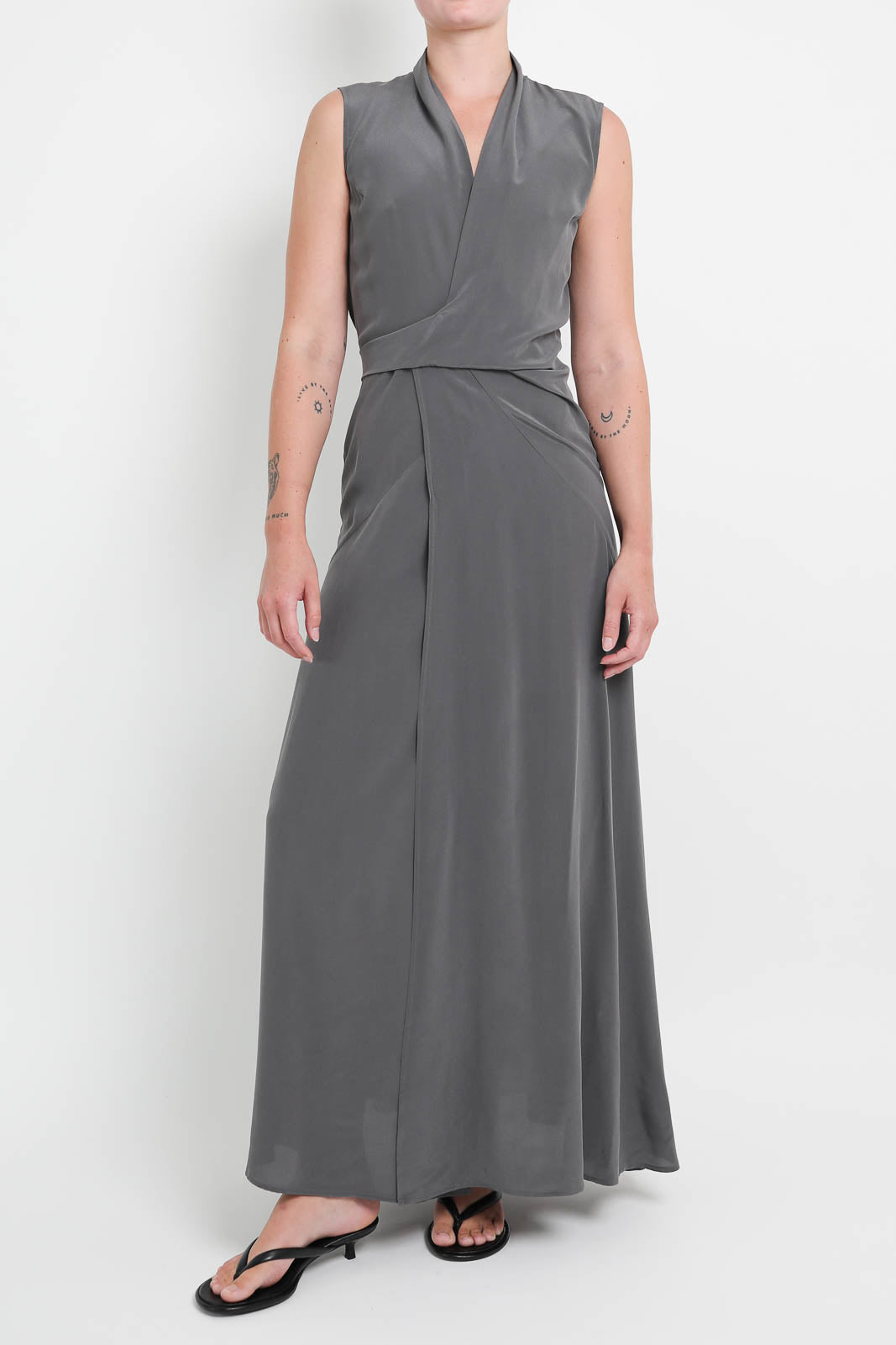Vanessa Bruno Kleid Faye In Elephant