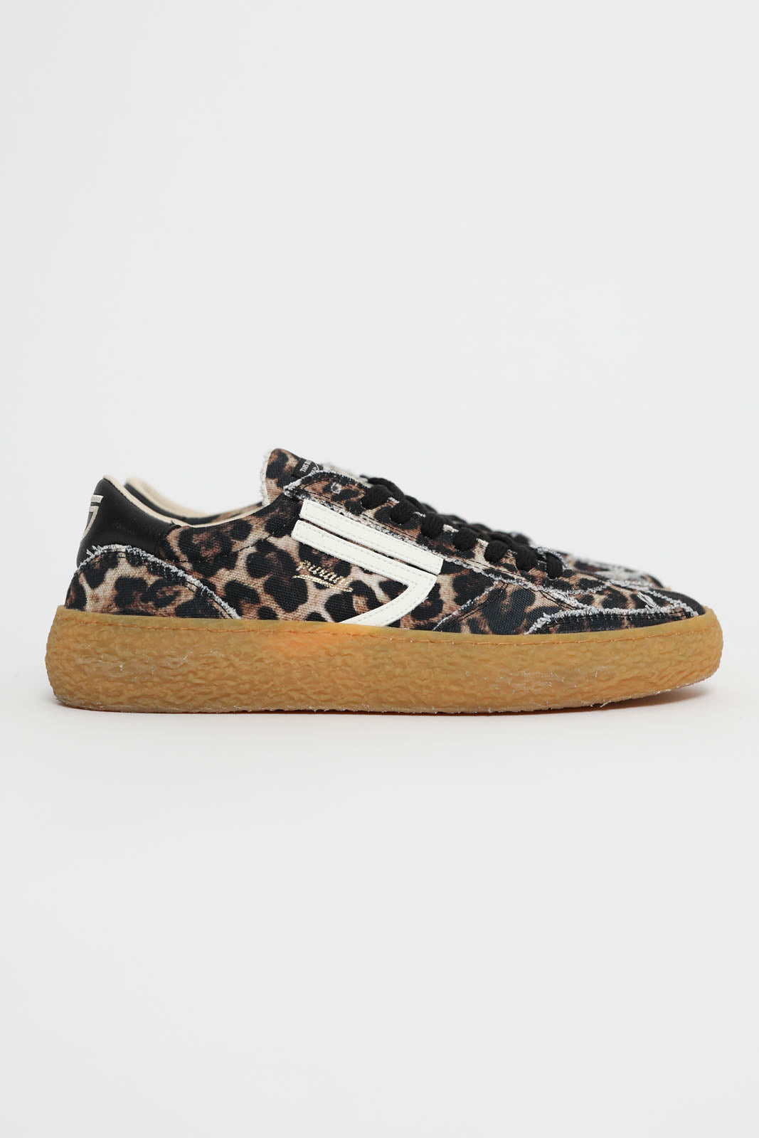 Puraai, Vintage Sneakers in Leopard Print