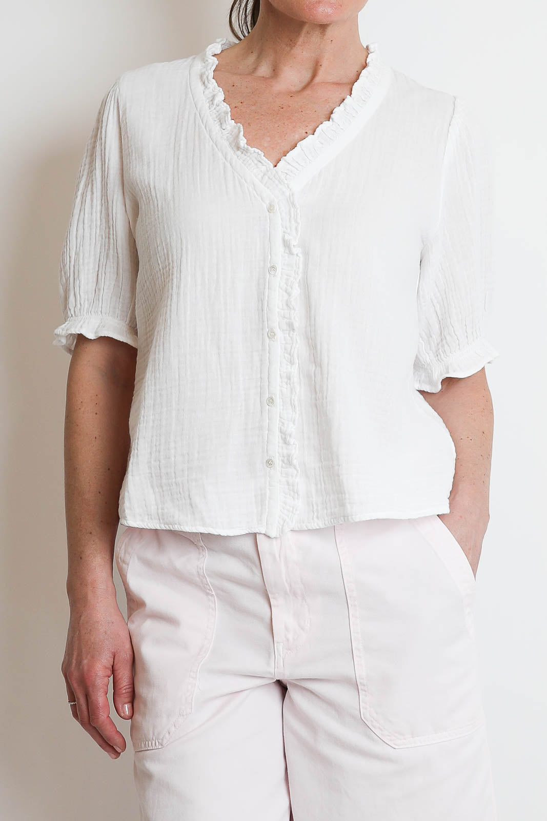 Xirena, Bluse Jenna in Weiss