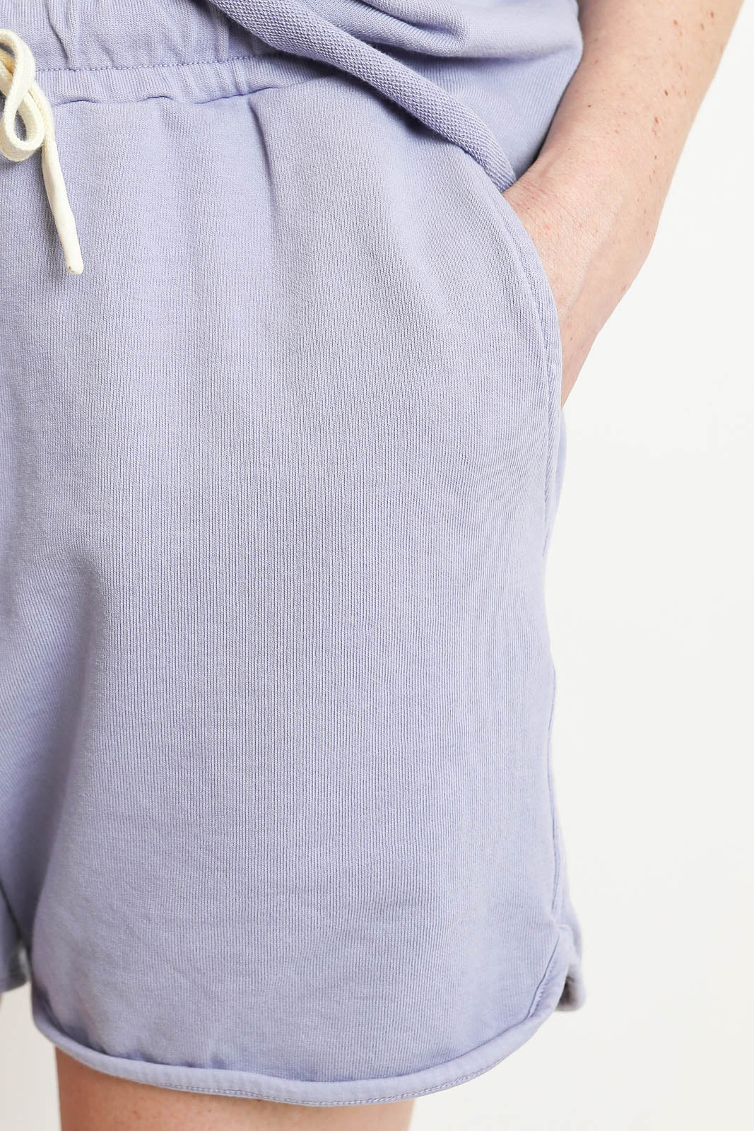 Bowery, Shorts aus Baumwolle in Pale Iris