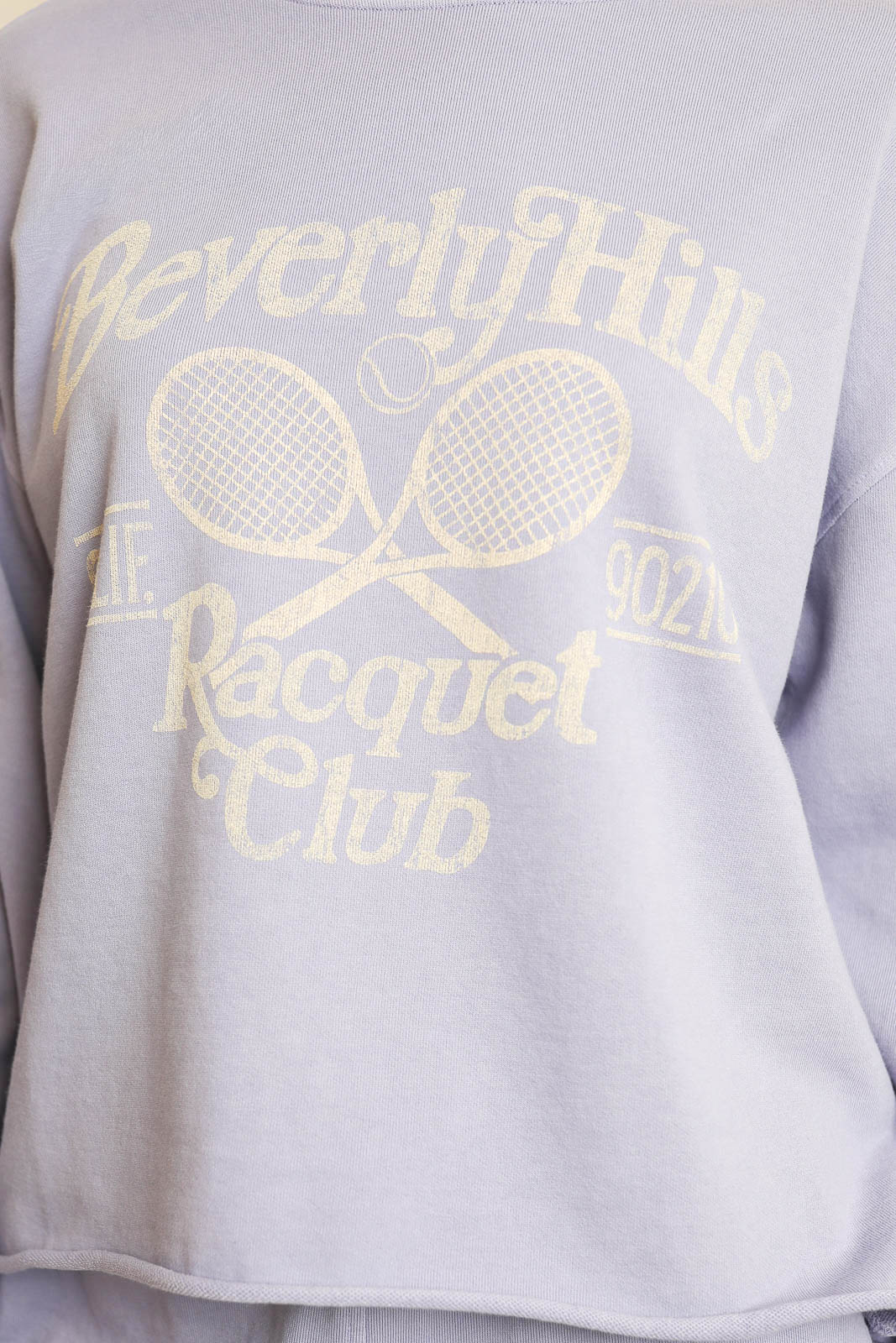 Bowery, Sweatshirt Beverly Hills in Pale Iris