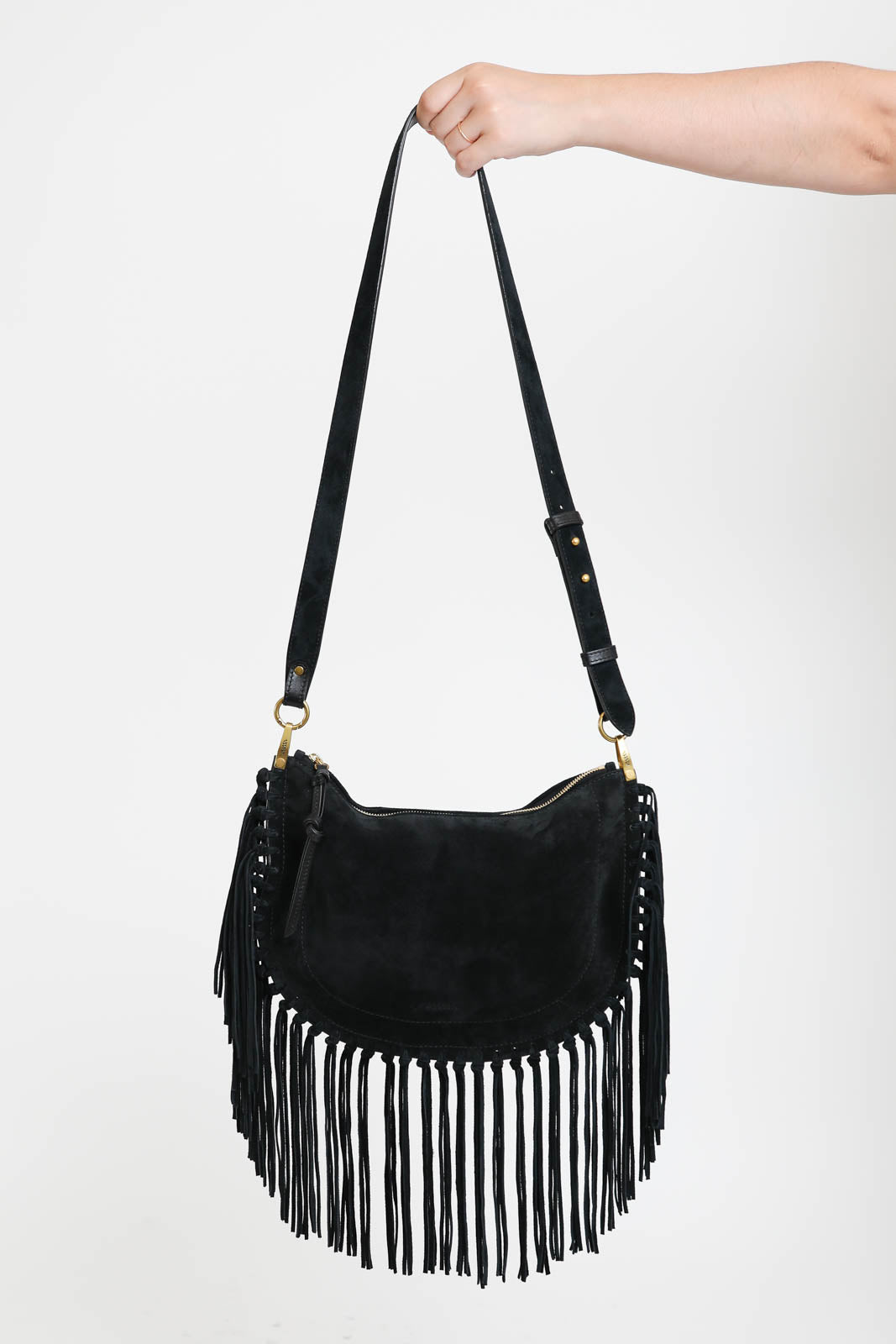 Isabel Marant, Tasche Oskan Soft in Schwarz