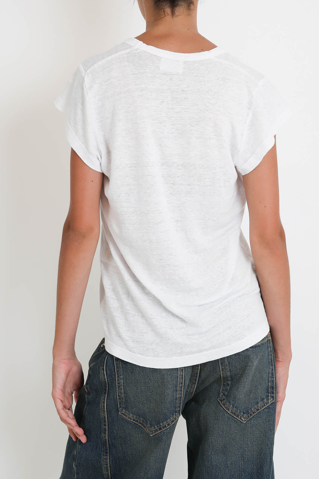 Isabel Marant, T-Shirt Zankou in Weiss
