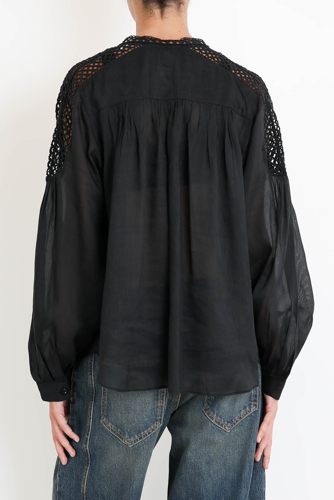 Marant Etoile, Bluse Polda in Schwarz