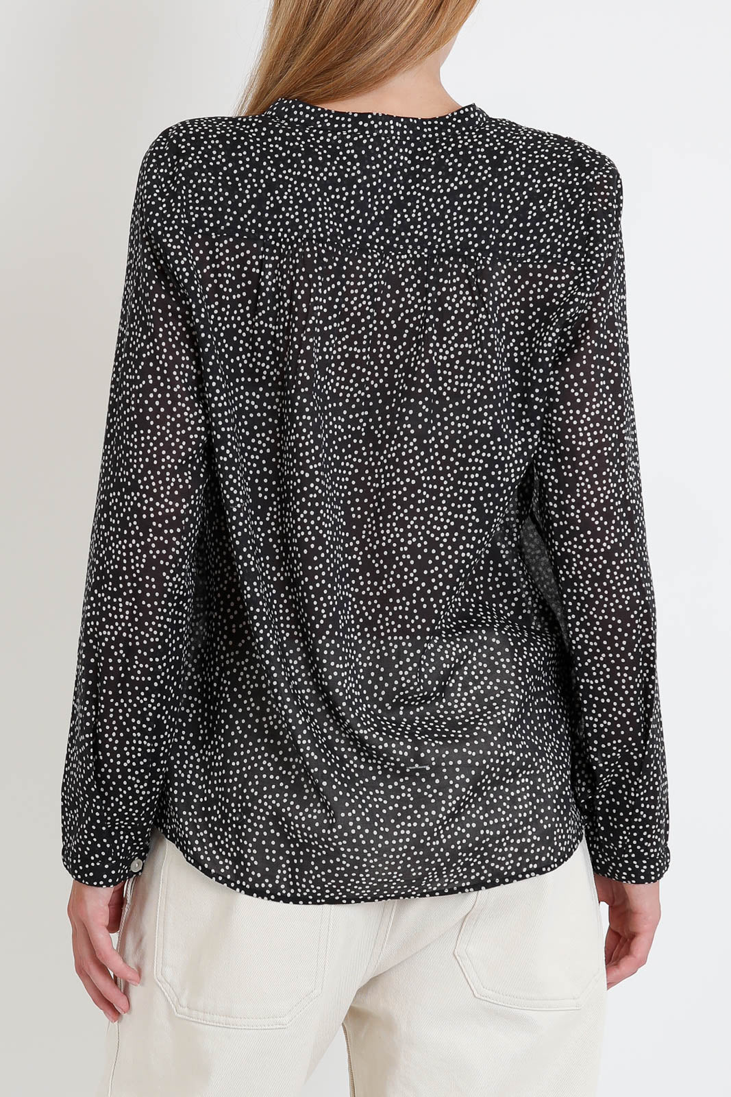 Marant Étoile, Bluse Maria in Black/Ecru
