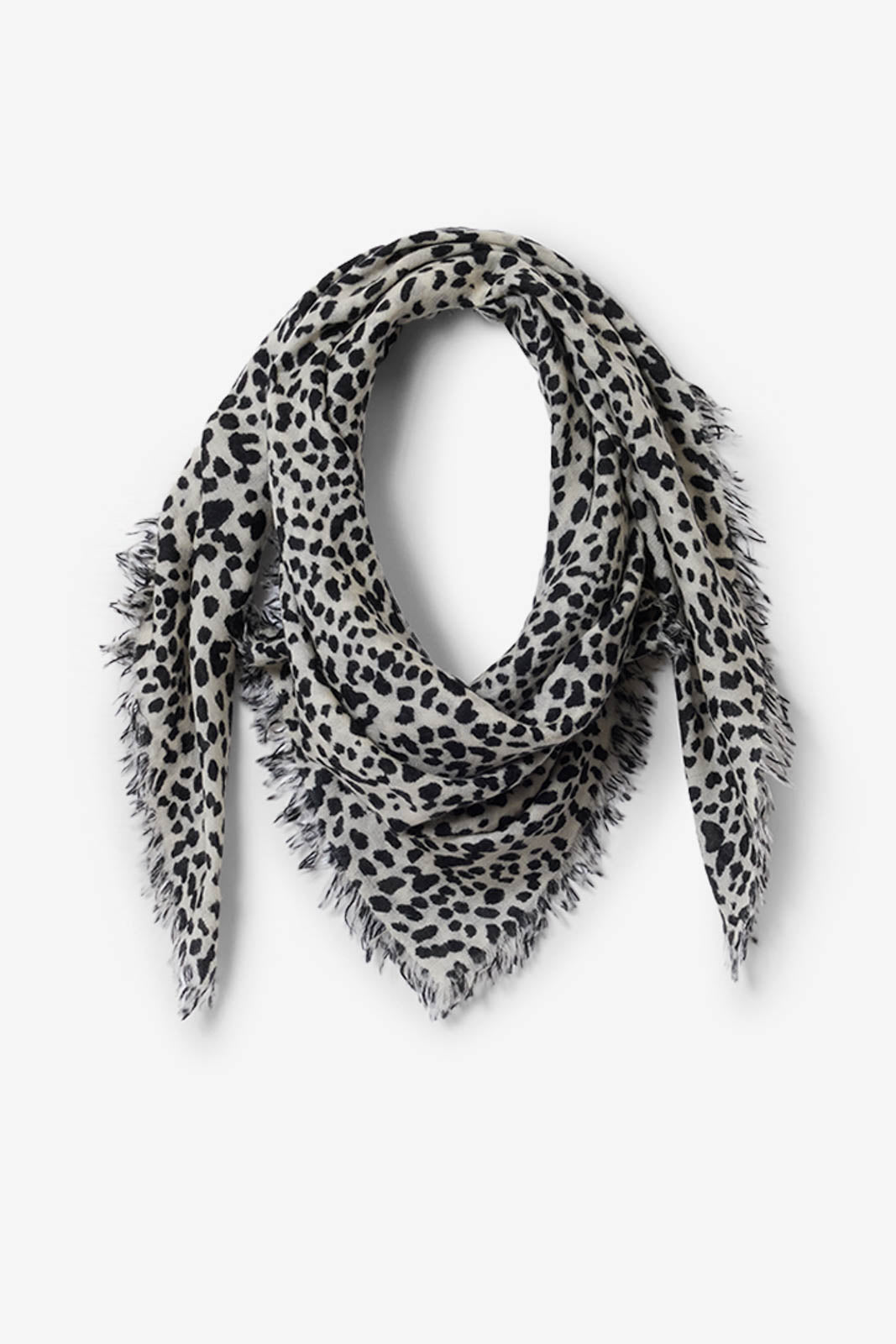 Isabel Marant, Schal Alecia in Chalk/Black