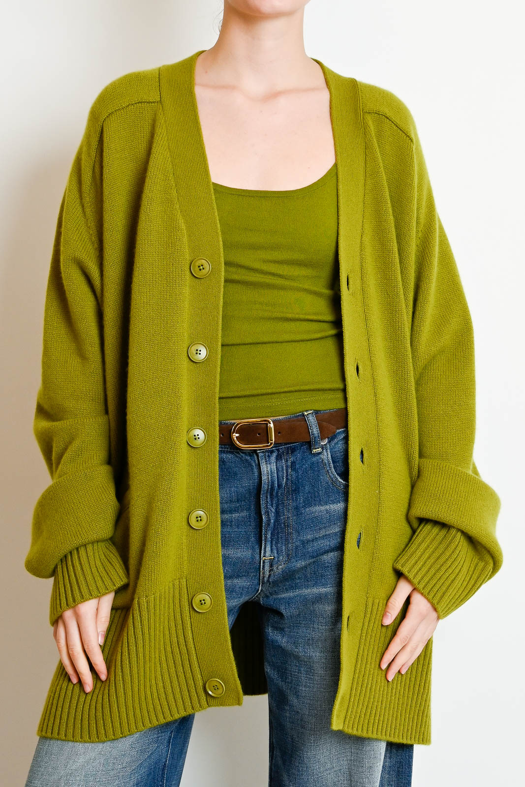 Extreme Cashmere, Cardigan Taurus in Grass