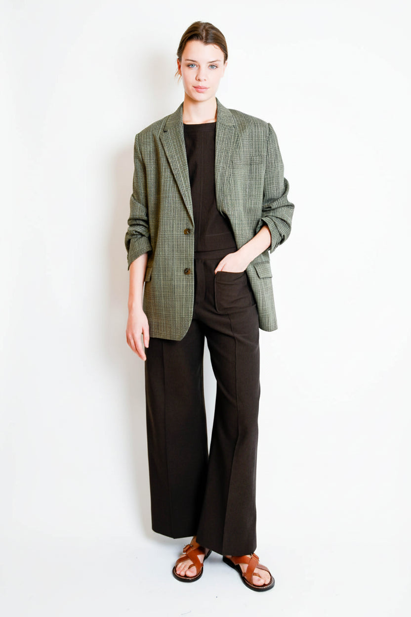 Soeur, blazer Hermosa en marron/vert