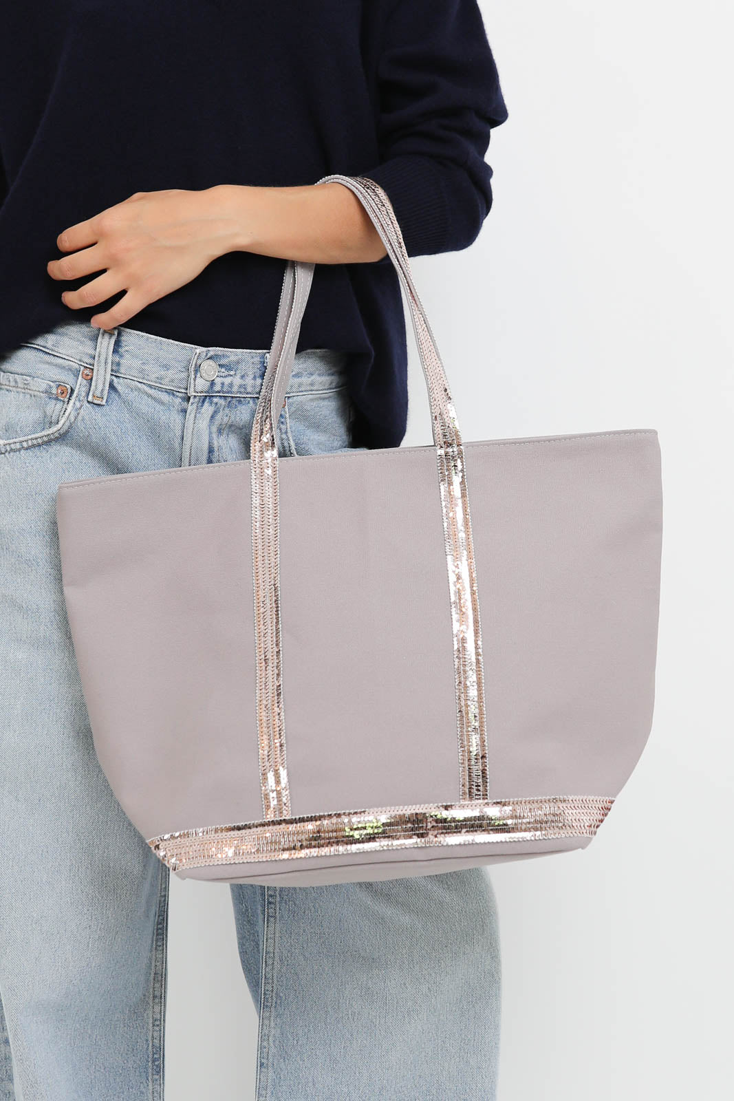 Tasche Cabas L in Quartz