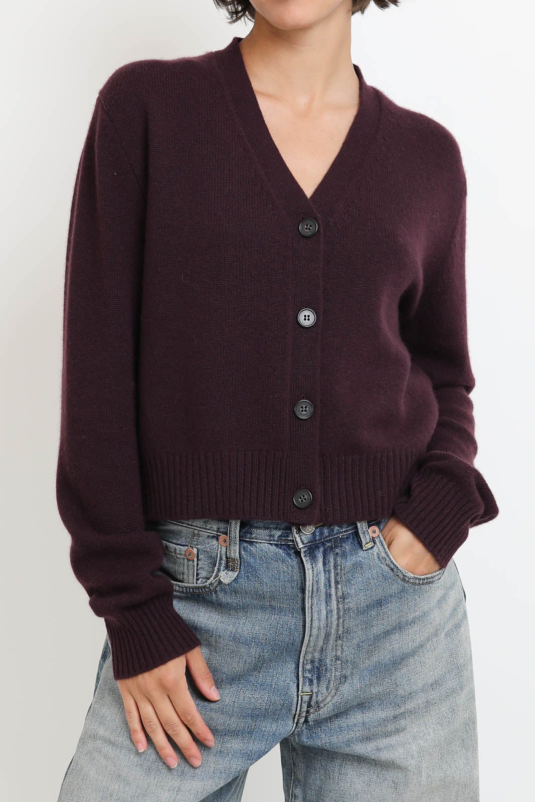 Cardigan Marion in Mahogany