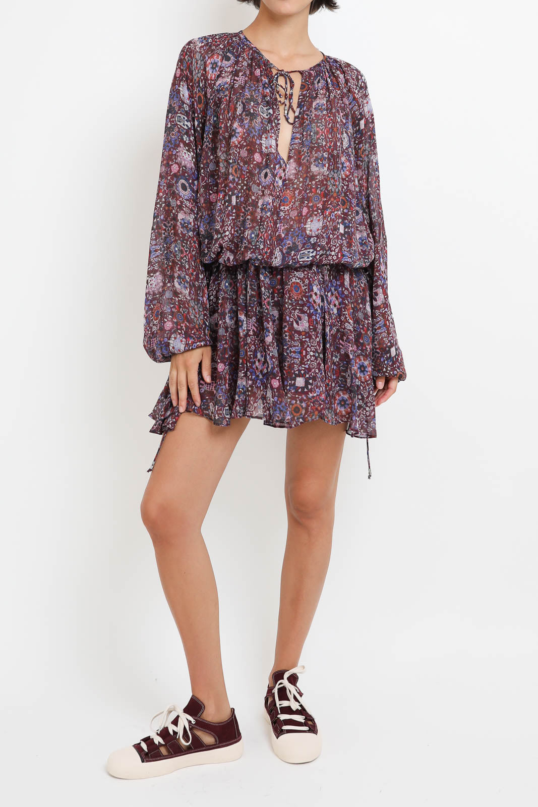 Kleid Bess in Plum