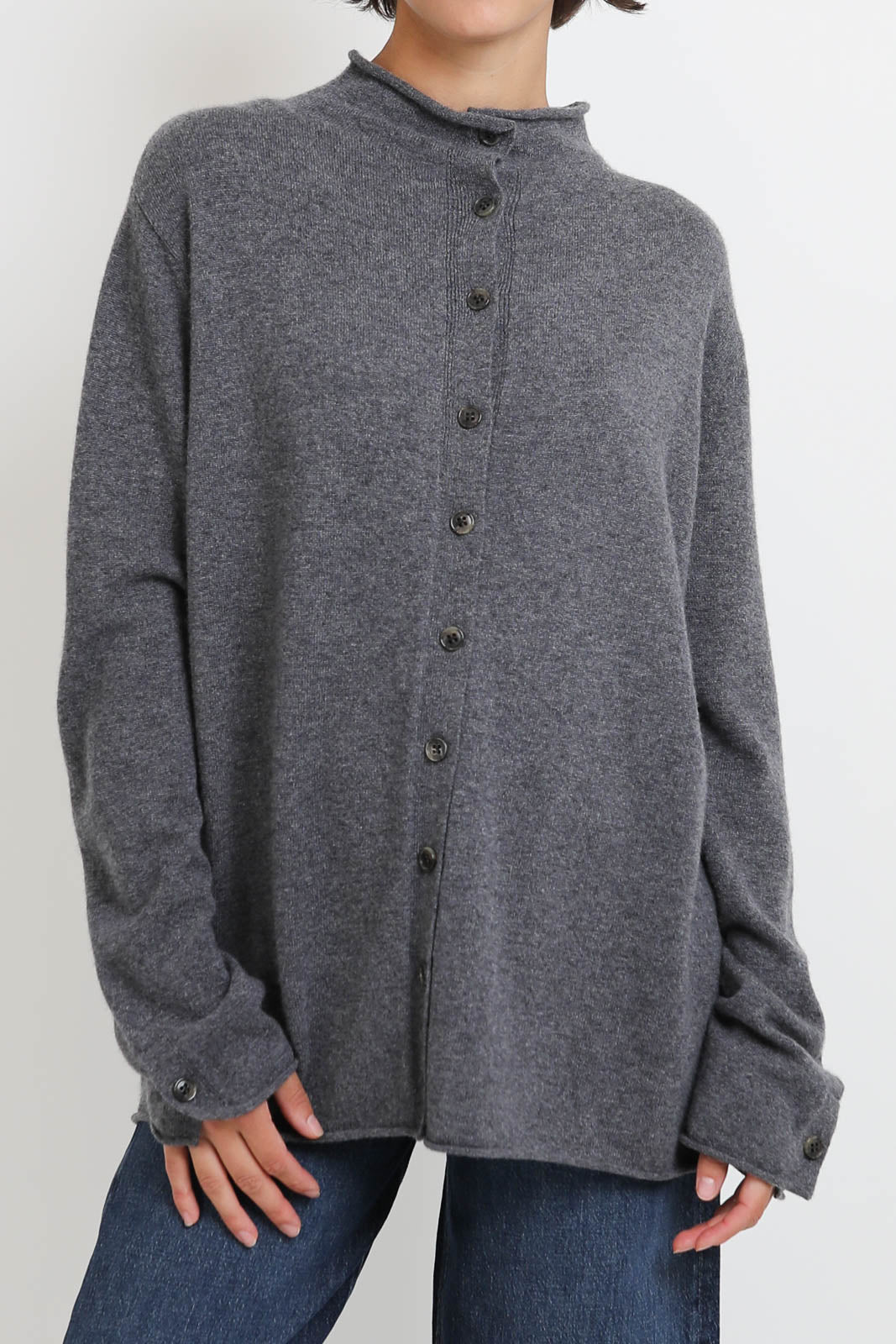 Cardigan Catrine in Graphite