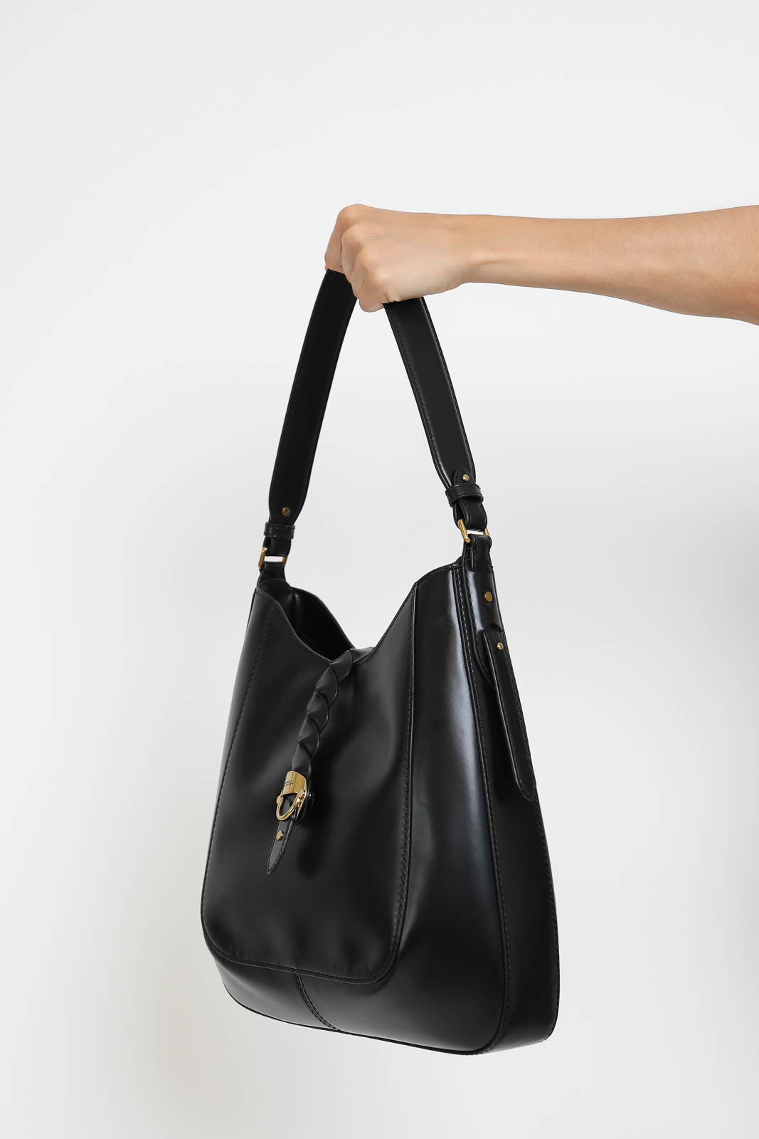 Tasche Altay Hobo in Schwarz