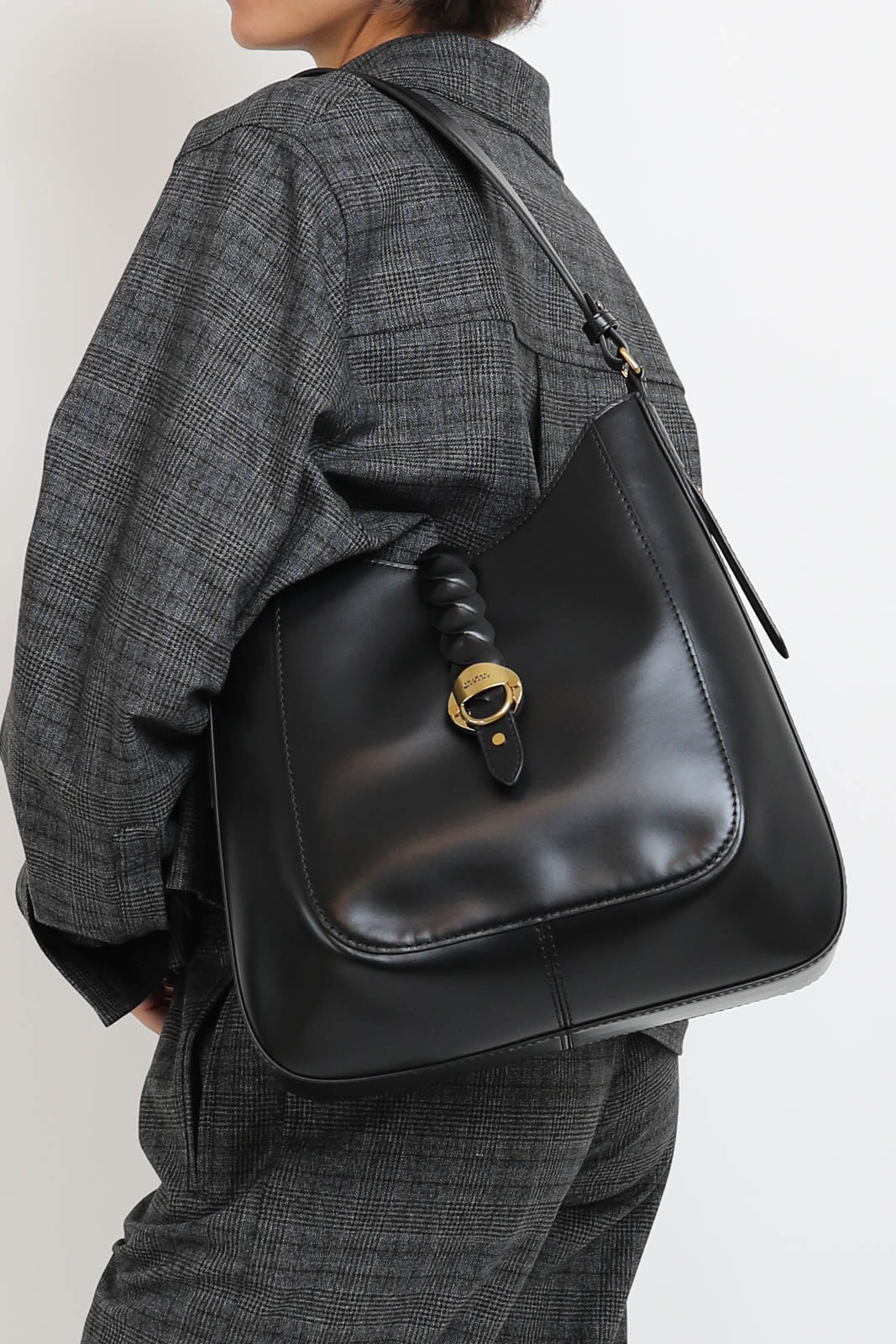 Tasche Altay Hobo in Schwarz